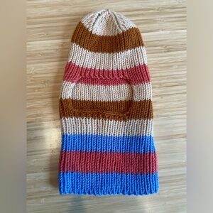 Hand Knit Balaclava New - Never Worn